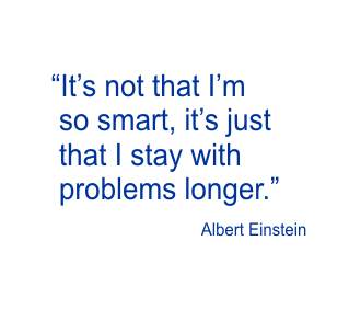 We stay with problems for longer